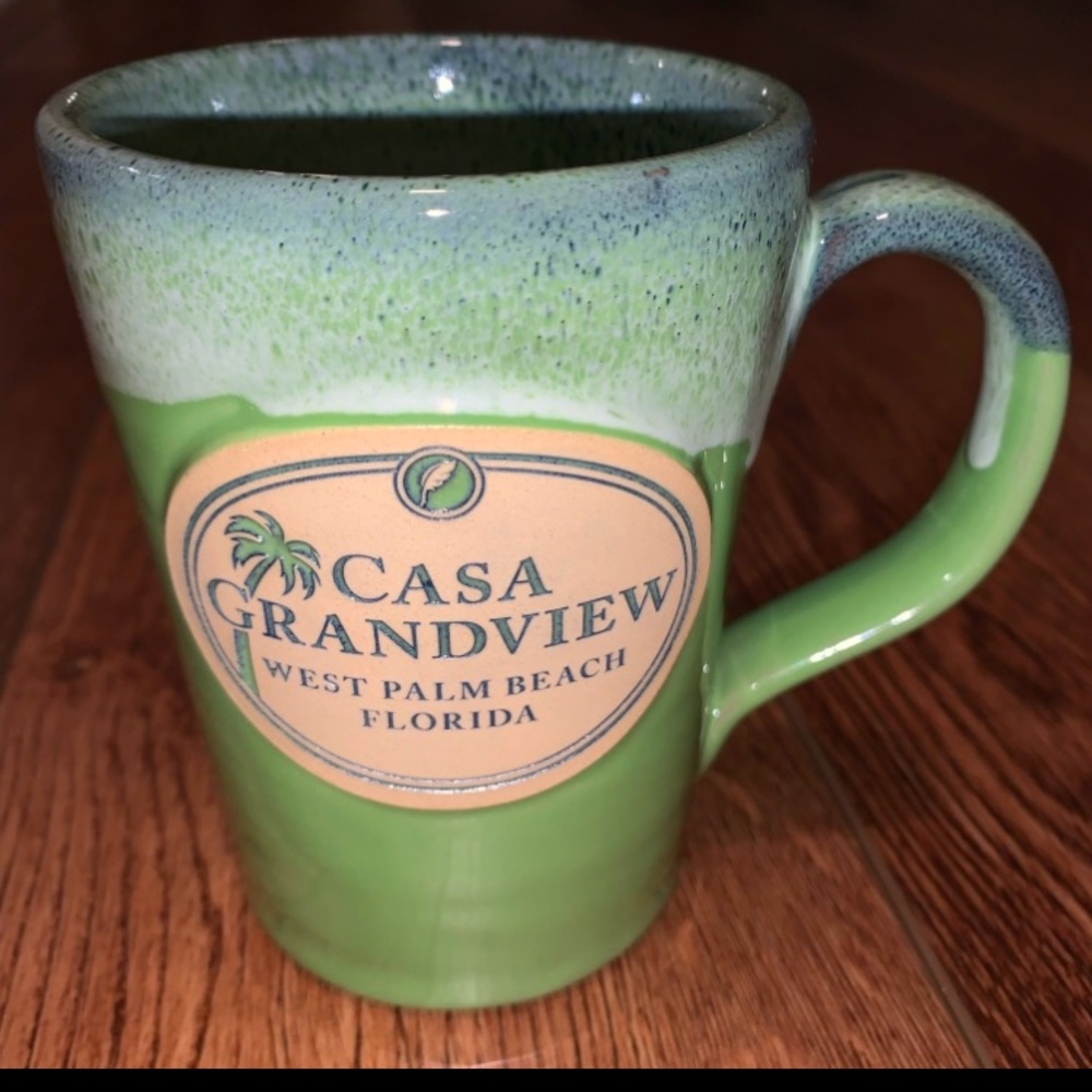 Casa Grandview West Palm Beach Fla. Deneen Pottery: Hand -thrown Coffee Mug 2015